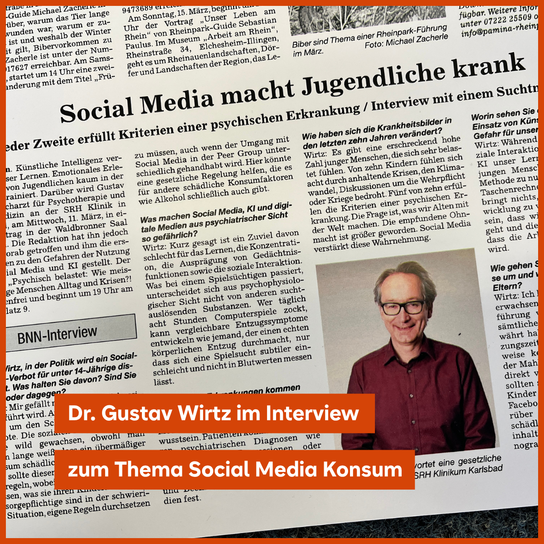 Zeitungsausschnitt des Artikels von Dr. Gustav Wirtz