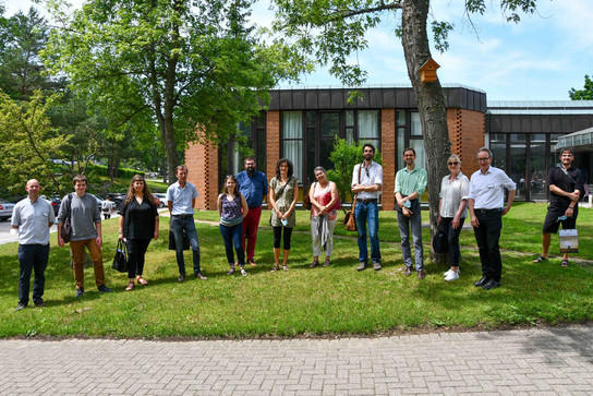 Foto: Gruppenbild der Delegation an der RPK Karlsbad
