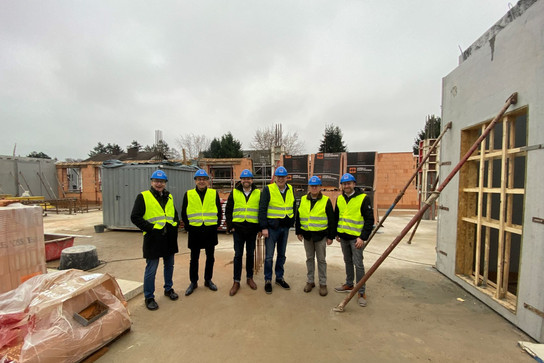 Foto: Die Baustelle der neuen RPK in Wiesloch